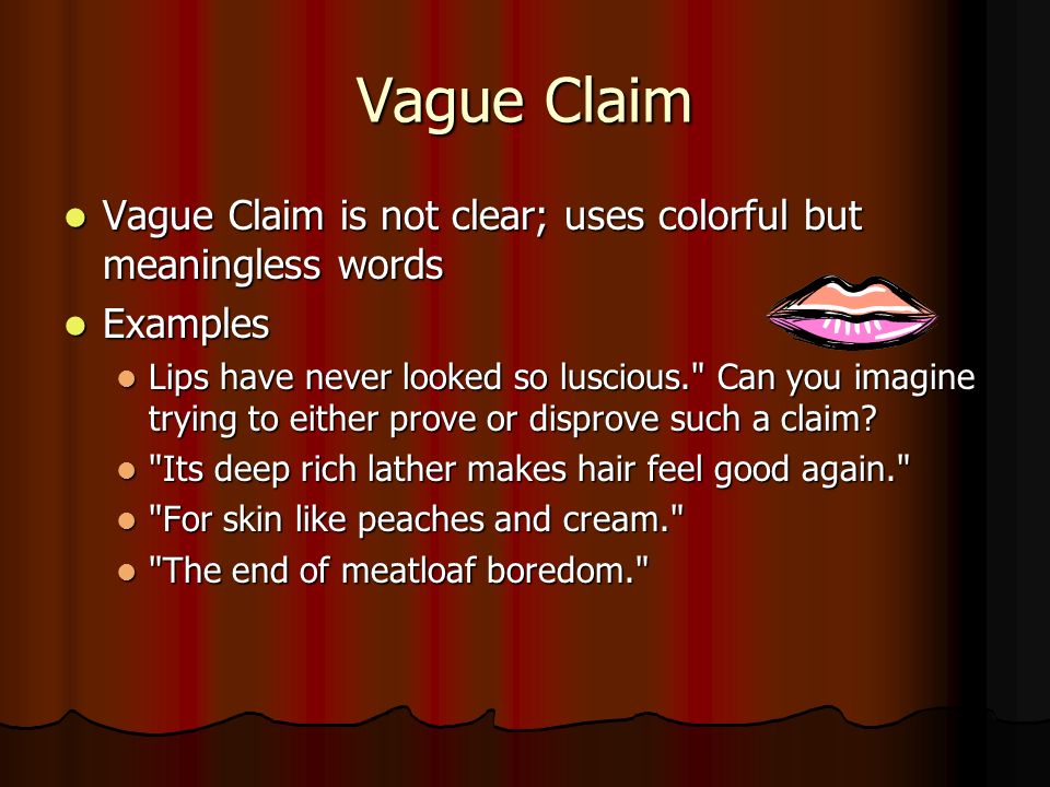 Vague Language And Generic Claims