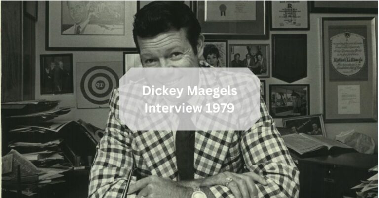 Dickey Maegels Interview 1979